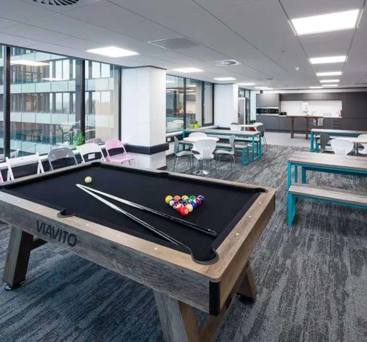 Customized Office Break Room Design Dubai