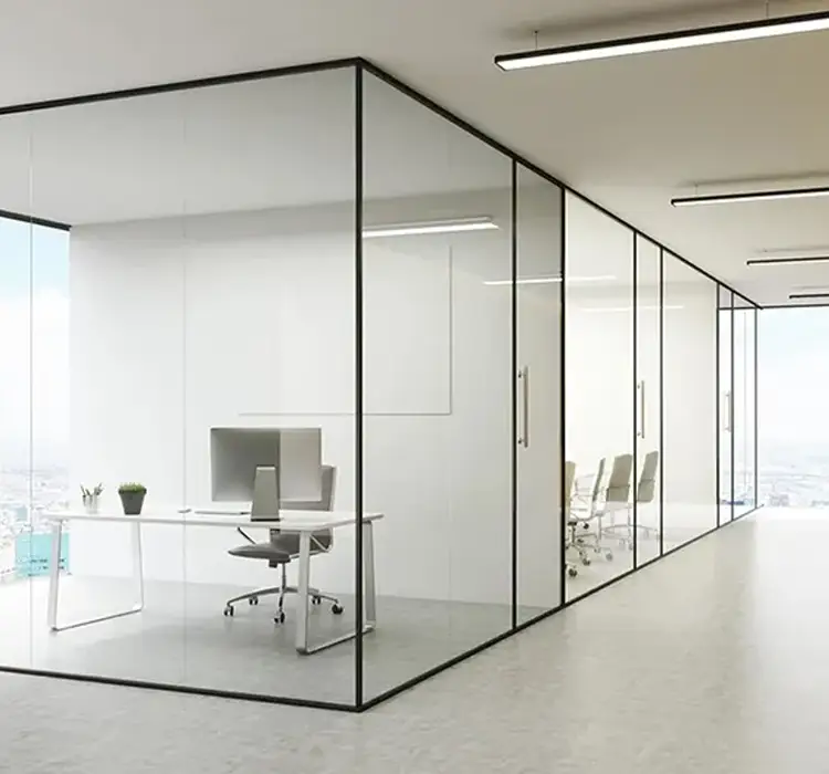 Office glass partitioning in Dubai