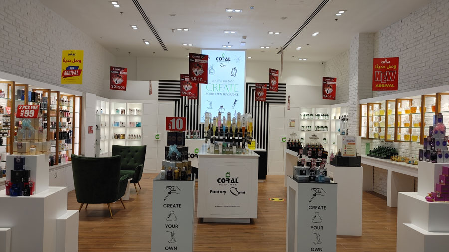 Perfume Interior Design in Dubai
