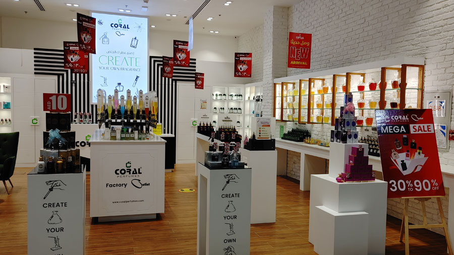 Perfume Shop Interior Design in Dubai