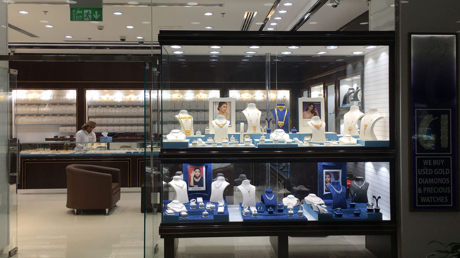 Jewellery Interior Design in Dubai